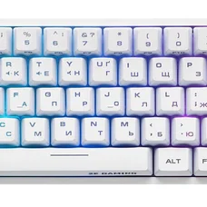 Клавіатура бездротова 2E Gaming KG360UWT RGB White (2E-KG360UWT)