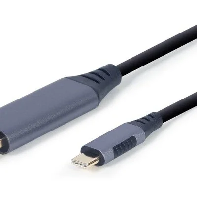 Кабель Cablexpert (CC-USB3C-DPF-01-6) USB-С-DisplayPort, 4K 60Hz, 1.8 м, Black
