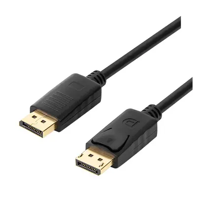 Кабель Prologix DisplayPort - DisplayPort V 1.2 (M/M), 1 м, Black (PR-DP-DP-P-03-30-1m)