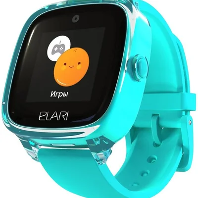 Дитячий смарт-годинник з GPS-трекером Elari KidPhone Fresh Green (KP-F/Green)