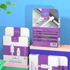 Кабель SkyDolphin S12T Frost Line USB Type-C - USB Type-C (M/M), 1 м, White (USB-000577)