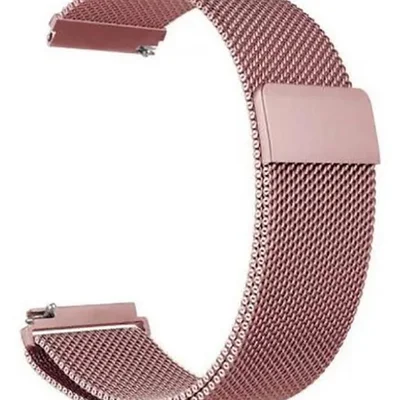 Ремінець BeCover Milanese Style для Samsung Galaxy (20mm)/Watch 5/ Watch 4 40/44mm/Watch 4 Classic 42mm/Watch Active/Active 2 40/44mm/Watch 3 41mm/Gear S2/Classic/Gear Sport Red Wine (707677)