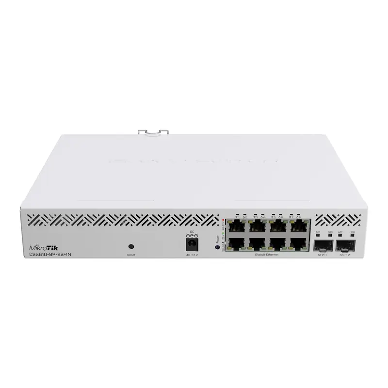 Комутатор MikroTik CSS610-8P-2S+IN Комутатор MikroTik CSS610-8P-2S+IN