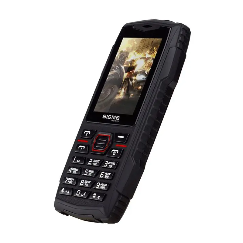 Мобільний телефон Sigma mobile X-treme AZ68 Dual Sim Black/Red Мобільний телефон Sigma mobile X-treme AZ68 Dual Sim Black/Red
