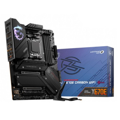 Материнська плата MSI MPG X670E Carbon WIFI Socket AM5