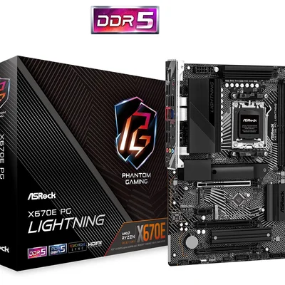 Материнська плата ASRock X670E PG Lightning Socket AM5