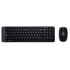 Комплект (клавіатура, мишка) бездротовий Logitech MK220 Black USB (920-003168)