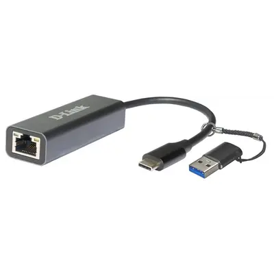Мережевий адаптер D-Link DUB-2315 USB Type-C to Gigabit Ethernet