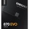 Накопичувач SSD 500GB Samsung 870 EVO 2.5" SATAIII MLC (MZ-77E500B/EU)