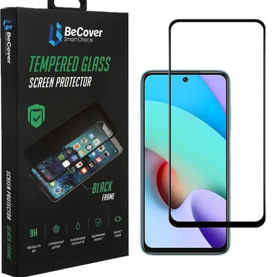 Захисне скло BeCover для Xiaomi Redmi 10 2022/10 Prime 2022 Black (708151)