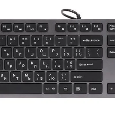 Клавiатура A4Tech KV-300H Grey/Black