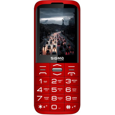 Мобільний телефон Sigma mobile Comfort 50 Grace Dual Sim Red