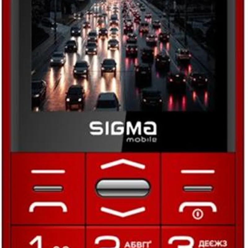 Мобільний телефон Sigma mobile Comfort 50 Grace Dual Sim Red