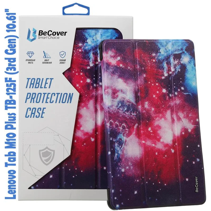 Чохол-книжка BeCover Smart для Lenovo Tab M10 Plus TB-125F (3rd Gen)/K10 Pro TB-226 10.61" Space (708317)
