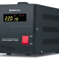 Стабілізатор REAL-EL Stab Energy-2000 Black