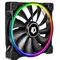 Вентилятор ID-Cooling ZF-14025-ARGB (Single Pack), 140x140x25мм, 4-pin PWM, чорний