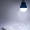 USB-світильник з LED-лампочкою Dengos, шнур ~1м, 5V, 5W, Blue (LED-BULB-5V5W-BLUE)