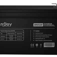 Акумуляторна батарея Njoy GP07122F 12V 7AH (BTVACGUOBTD2FCN01B) AGM