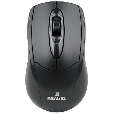 Миша REAL-EL RM-207 Black (EL123200015)