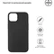 Чохол-накладка Armorstandart Matte Slim Fit для Apple iPhone 14 Black (ARM65612)