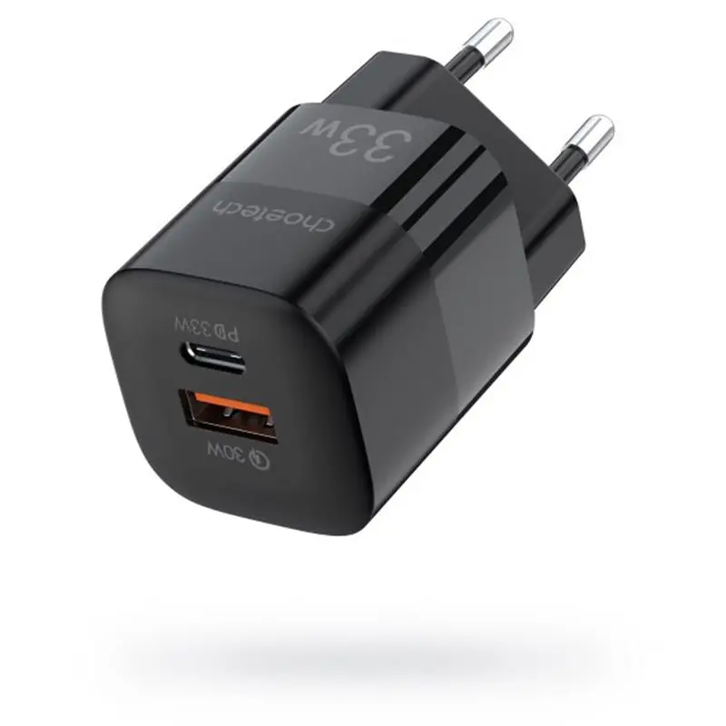 Мережевий зарядний пристрій Choetech Black (PD5006-EU-BK) Мережевий зарядний пристрій Choetech Black (PD5006-EU-BK)