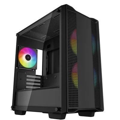 Корпус DeepCool CC360 ARGB (R-CC360-BKAPM3-G-1) без БЖ