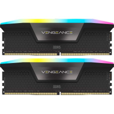 Модуль пам`ятi DDR5 2x16GB/7200 Corsair Vengeance RGB Black (CMH32GX5M2X7200C34)