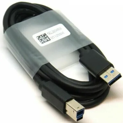Кабель Dell USB - USB Type-B V 3.0 (M/M), 1.8 м, Black (5KL2E22501-OEM)_OEM