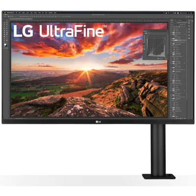 Монiтор LG 31.5" 32UN880-B IPS Black