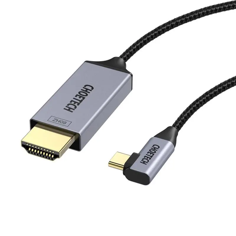 Кабель Choetech HDMI - USB Type-C (M/M), 1.8 м, Black (XCH-1803) Кабель Choetech HDMI - USB Type-C (M/M), 1.8 м, Black (XCH-1803)