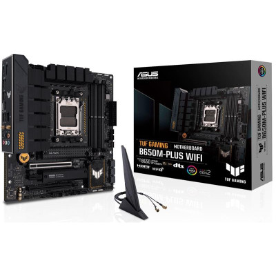 Материнська плата Asus TUF Gaming B650M-PLUS WiFi Socket AM5