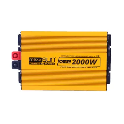 Інвертор напруги Mexxsun YX-2000W-S, 12V/220V, 2000W (29182)