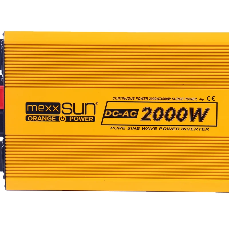 Інвертор напруги Mexxsun YX-2000W-S, 12V/220V, 2000W (29182)