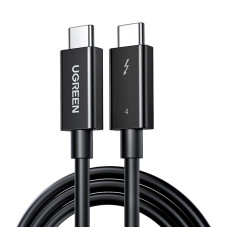 Кабель Ugreen US501 USB Type-C - USB Type-C (M/M), 0.8 м, Black (30389)