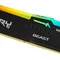 Модуль пам`яті DDR5 32GB/4800 Kingston Fury Beast RGB (KF548C38BBA-32)