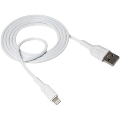 Кабель XO NB212 USB - Lightning (M/M), 2.1 A, 1 м, White (XO-NB212i-WH)