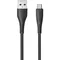 Кабель Proda PD-B85a USB - USB Type-C (M/M), 3 A, 1 м, Black (PD-B85a-BK)