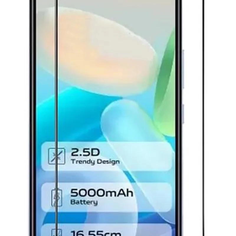 Захисне скло BeCover для Vivo Y02/Y02A Black (709275)