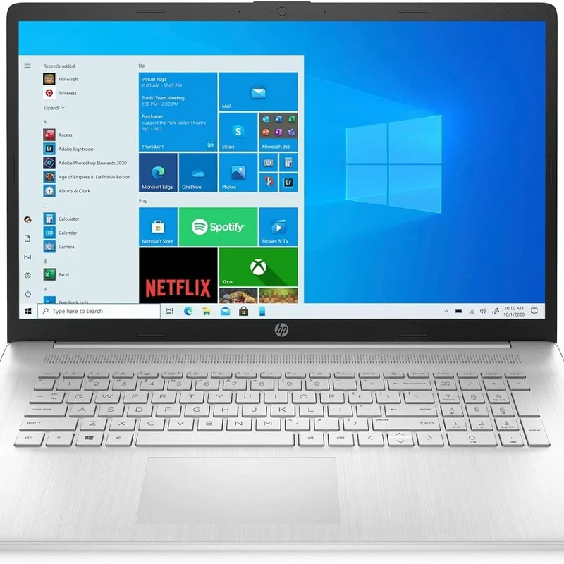 Ноутбук HP 17-cn3018ua (91L44EA) Silver