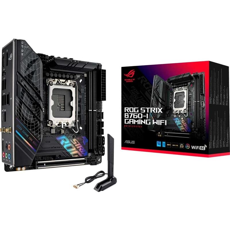 Материнська плата Asus ROG Strix B760-I Gaming WiFi Socket 1700