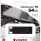 Флеш-накопичувач USB3.2 64GB Type-C Kingston DataTraveler 70 Black (DT70/64GB)