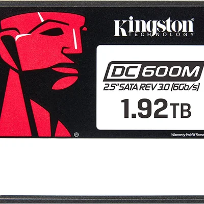 Накопичувач SSD 1.9TB Kingston SSD DC600M 2.5" SATAIII 3D TLC (SEDC600M/1920G)