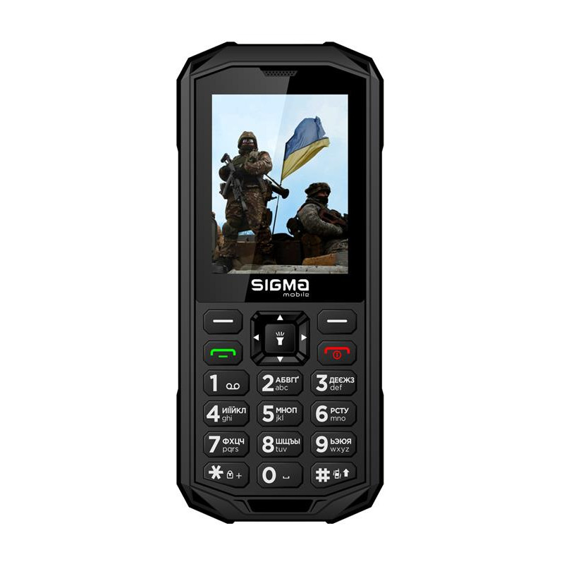 Мобільний телефон Sigma mobile X-treme PA68 Dual Sim Black (4827798466513)