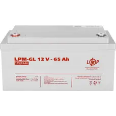 Акумуляторна батарея LogicPower 12V 65AH (LPM-GL 12 - 65 AH) GEL
