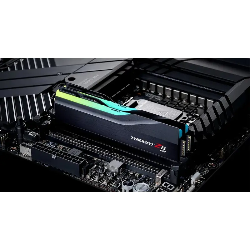 Модуль пам`ятi DDR5 2x16GB/6000 G.Skill Trident Z5 RGB Black (F5-6000J3040F16GX2-TZ5RK) Модуль пам`ятi DDR5 2x16GB/6000 G.Skill Trident Z5 RGB Black (F5-6000J3040F16GX2-TZ5RK)