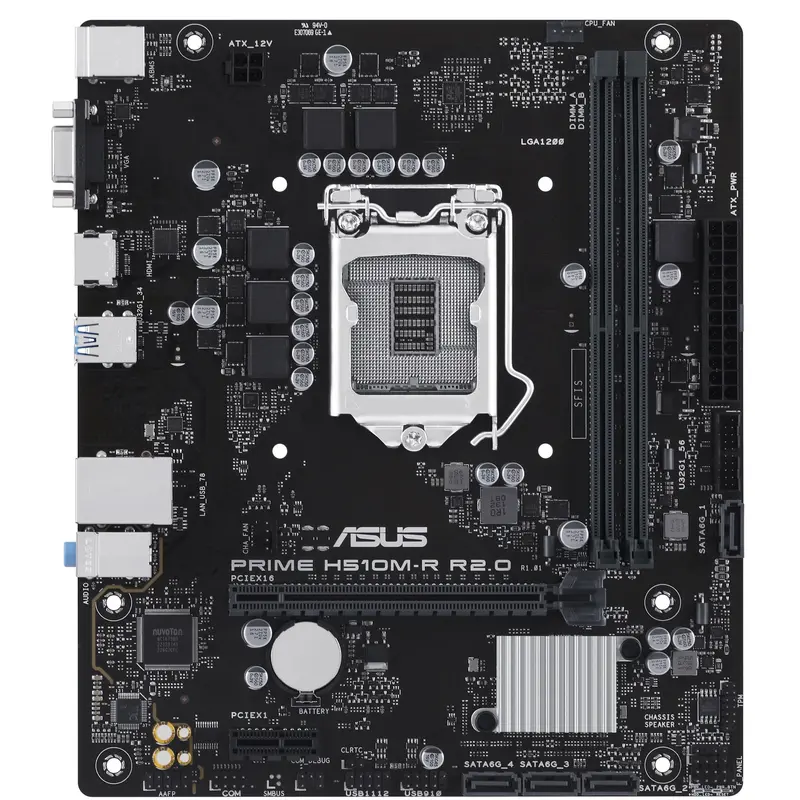 Материнська плата Asus Prime H510M-R R2.0-SI Socket 1200
