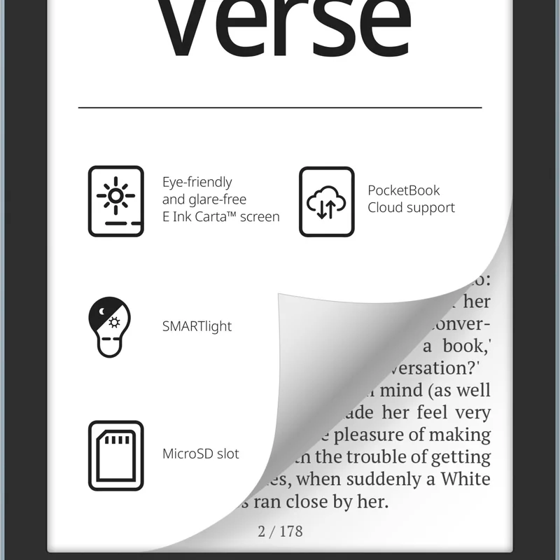 Електронна книга PocketBook 629 Verse Bright Blue (PB629-2-CIS)