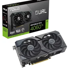 Відеокарта GF RTX 4060 Ti 16GB GDDR6 Dual Advanced Edition Asus (DUAL-RTX4060TI-A16G)