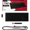 Клавіатура HyperX Alloy Origins Core PBT Red RGB Black (639N7AA)