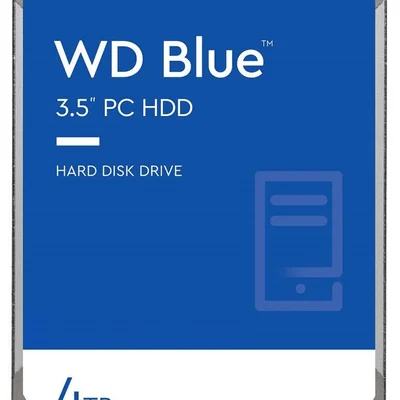 Накопичувач HDD SATA 4.0TB WD Blue 5400rpm 256MB (WD40EZAX)